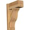 Ekena Millwork Funston Block Rough Sawn Outlooker, Western Red Cedar, 8"W x 18"D x 26"H OUT08X18X26FST05RWR - alternate 1